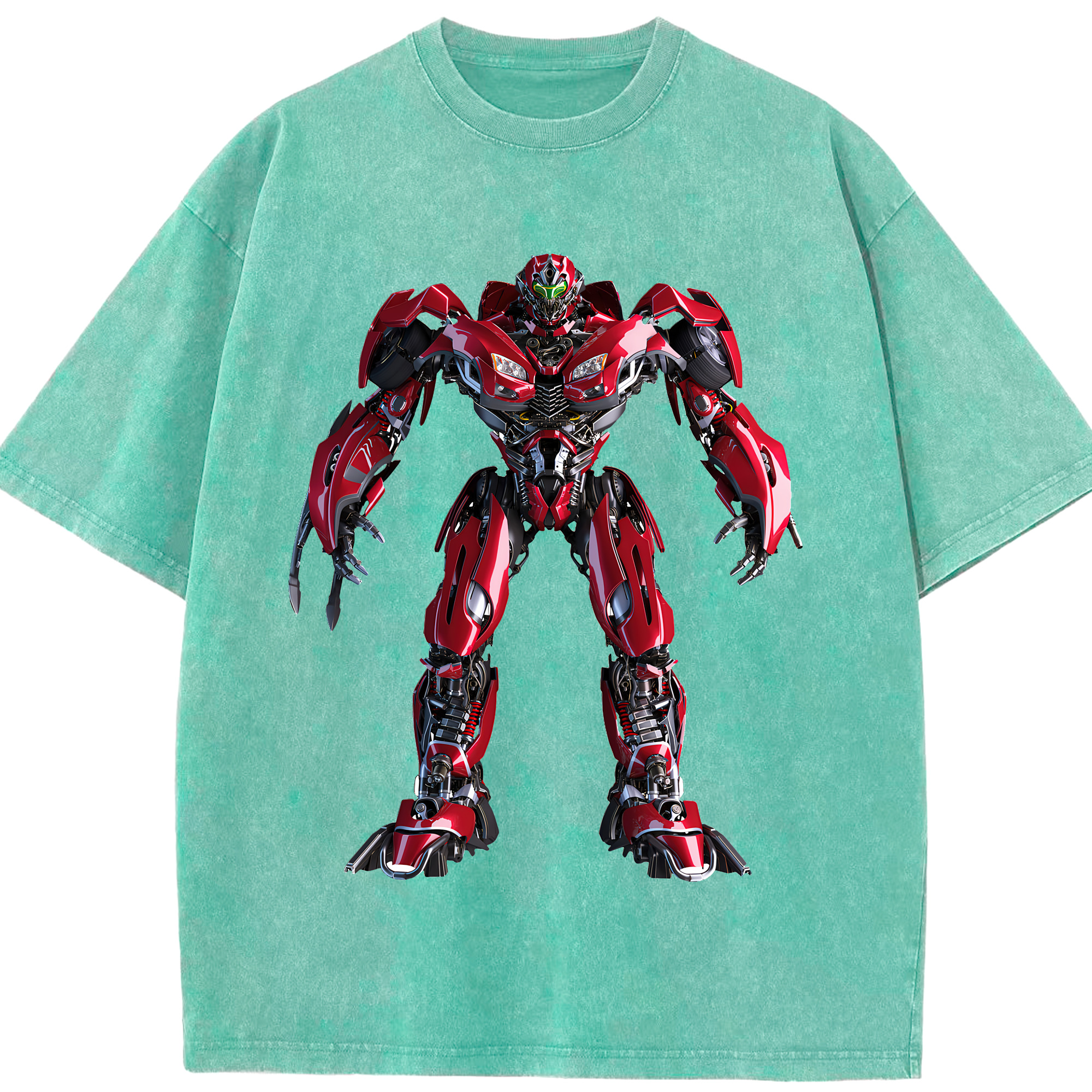 （画像用） Transformers トランスフォーマー 綿100% ヴィンテージ風 半袖Tシャツ（フロントプリント）
